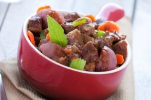 Bison Stew w/Cinnamon, Cloves & Tomatoes